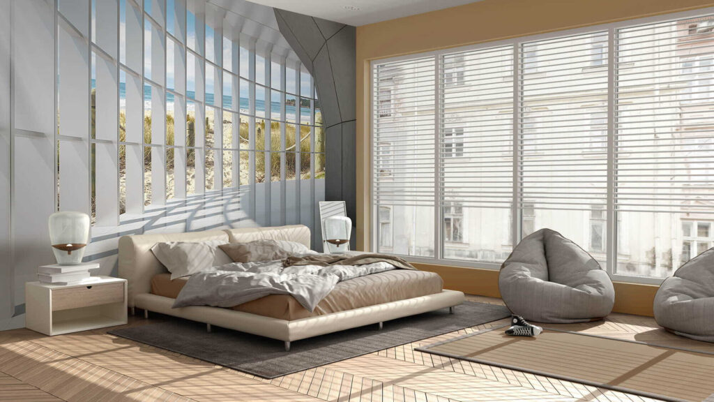 Light through tall windows — interior 2