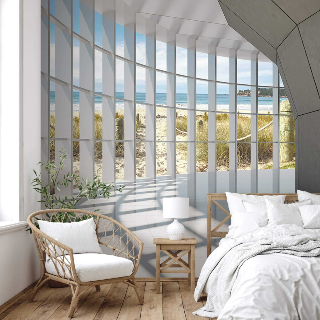 Light through tall windows — interior 4