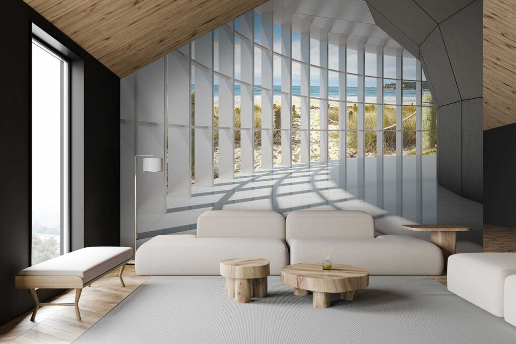 Light through tall windows — interior 5