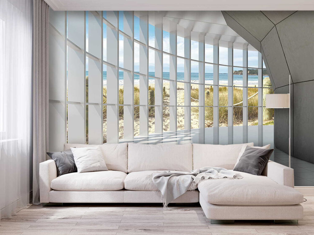 Light through tall windows — interior 6