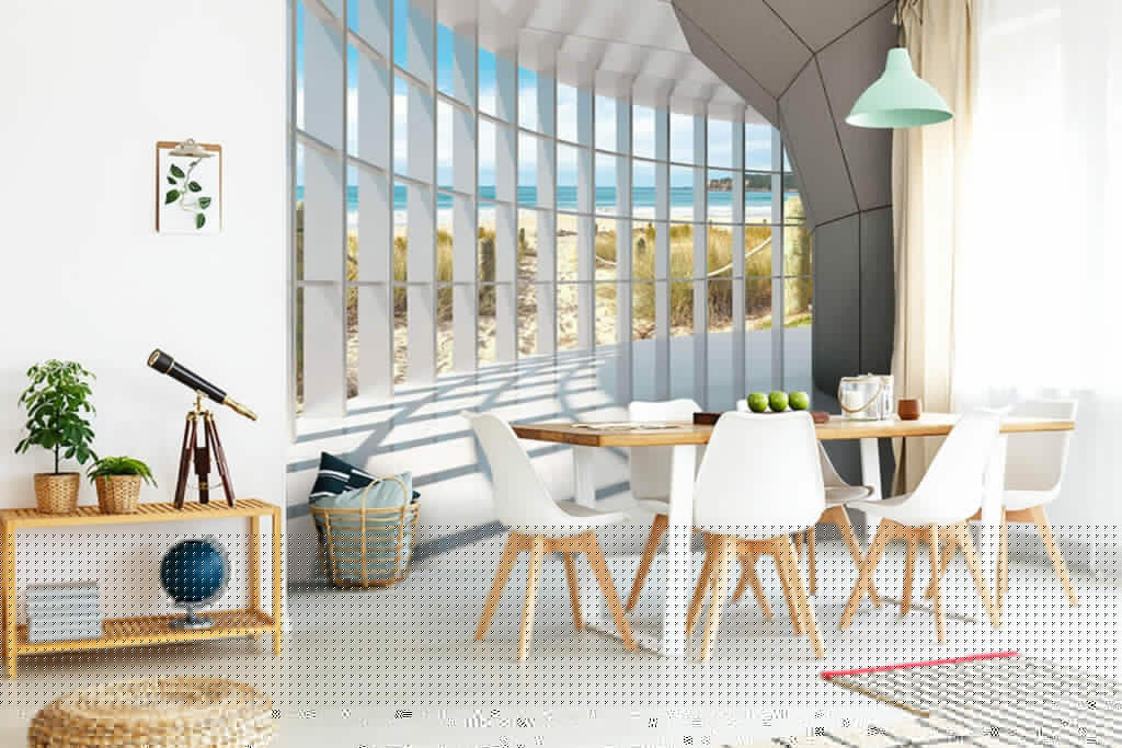 Light through tall windows — interior 1