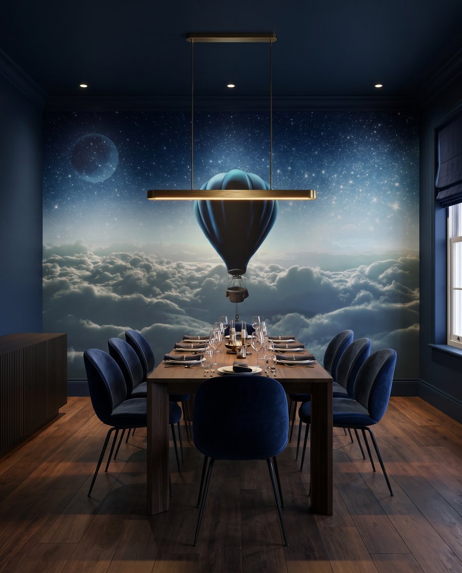 Balloon Above the Clouds — interior 4