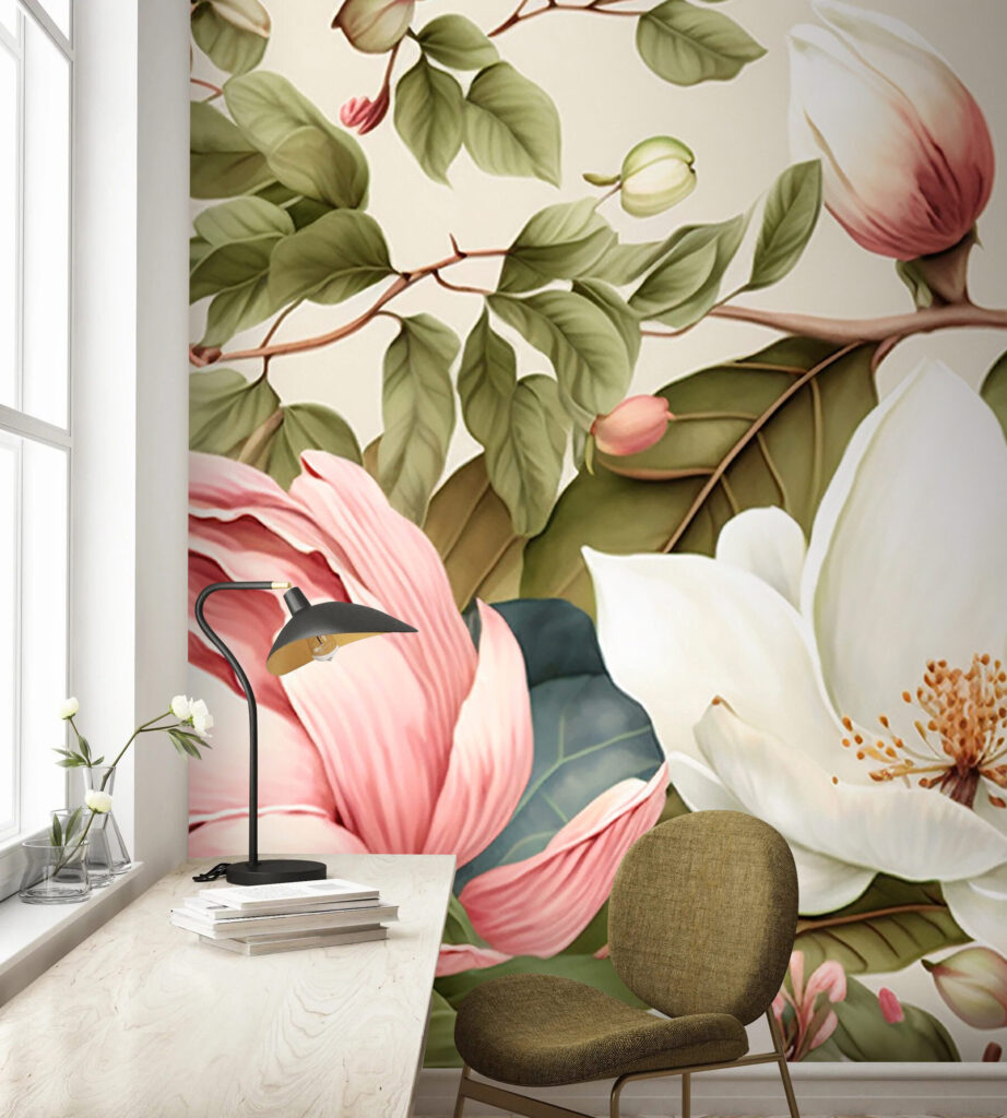 Magnolias close together — interior 3