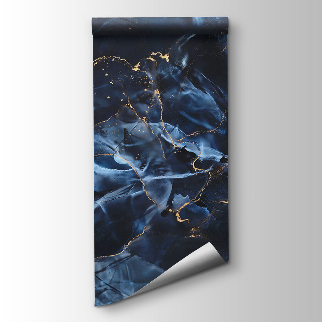 Blue veins with gold — product view