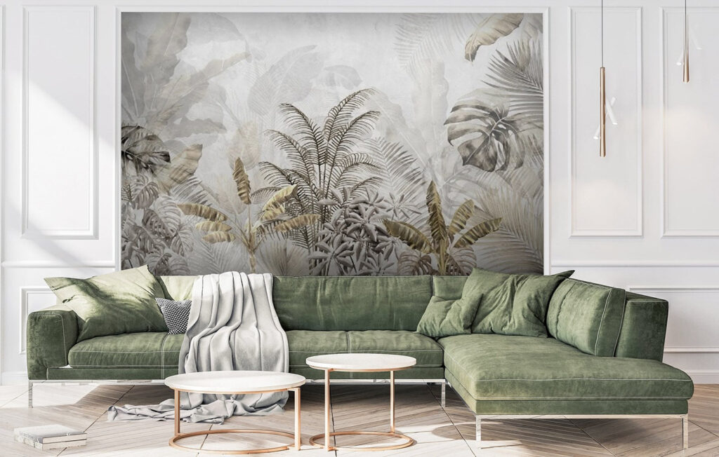 Pale jungle in layers — interior 2