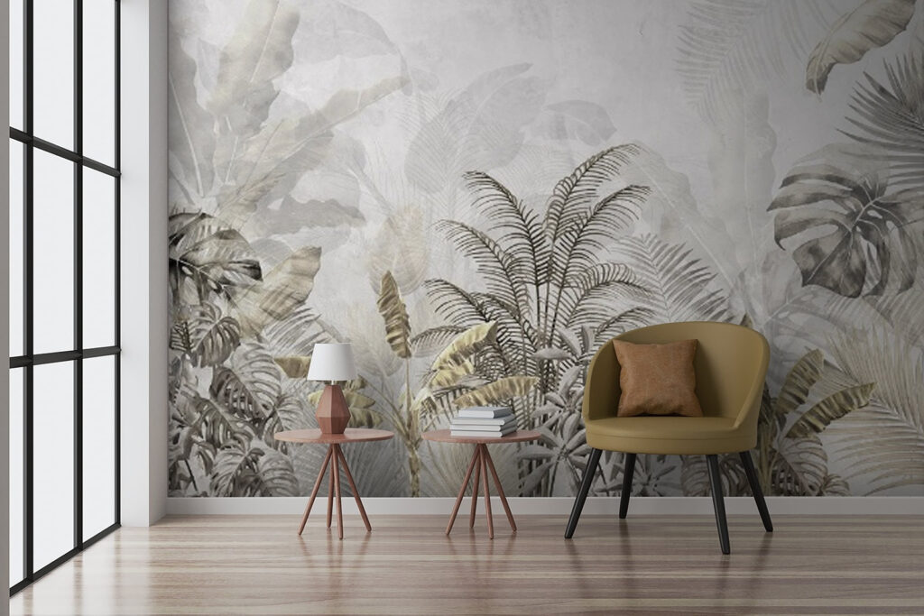 Pale jungle in layers — interior 3