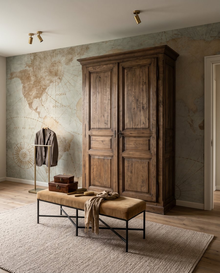 Explorer's Atlas in an interior