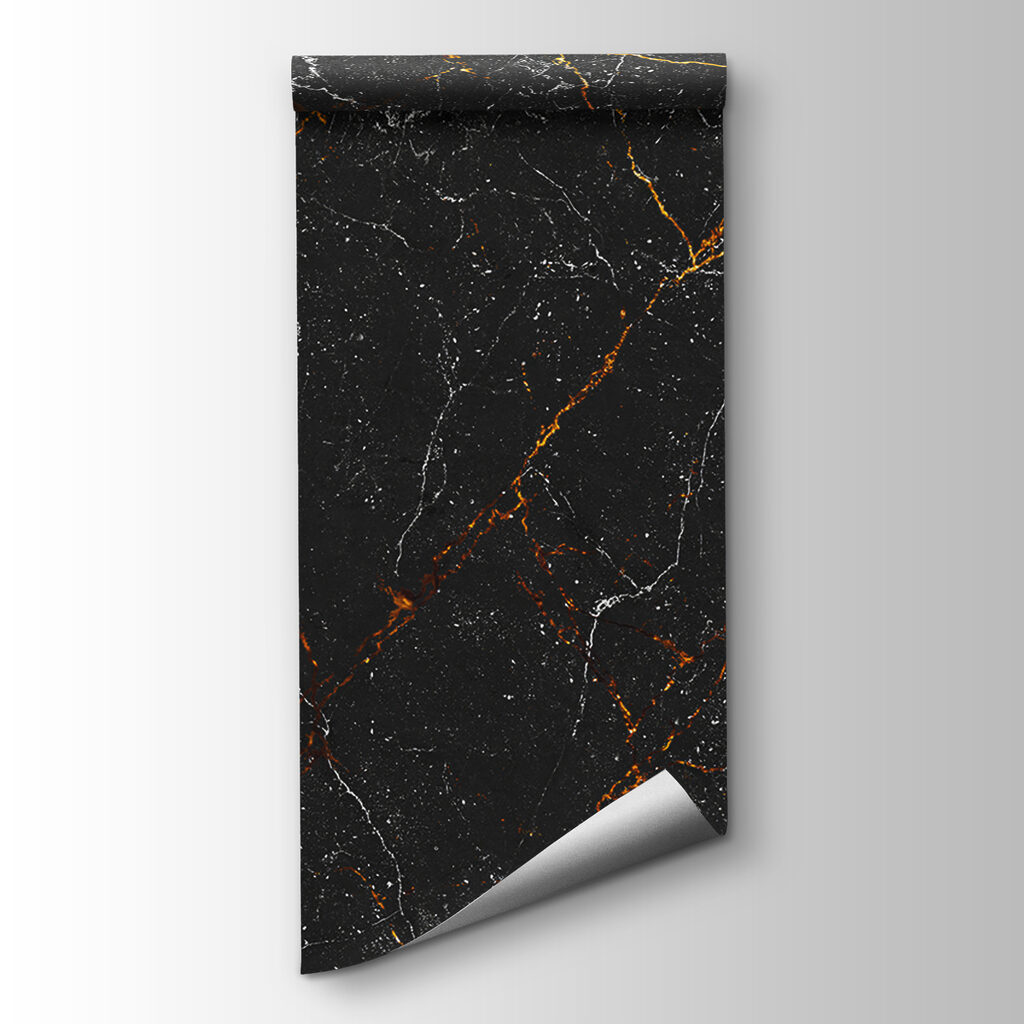 Copper veins on black — product view
