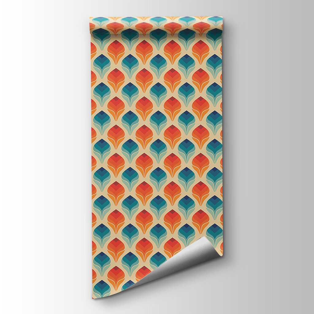 Colourful scales in rows — product view