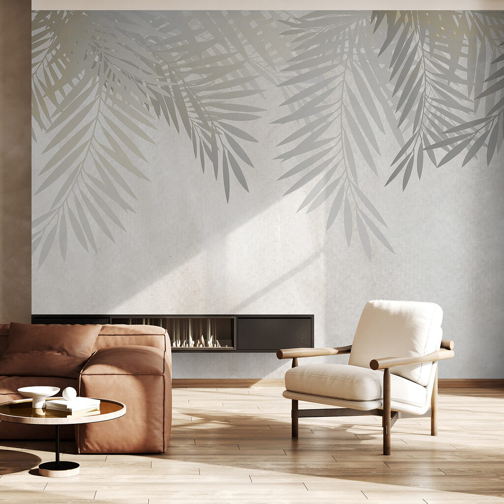 Pale palm fronds — interior 4