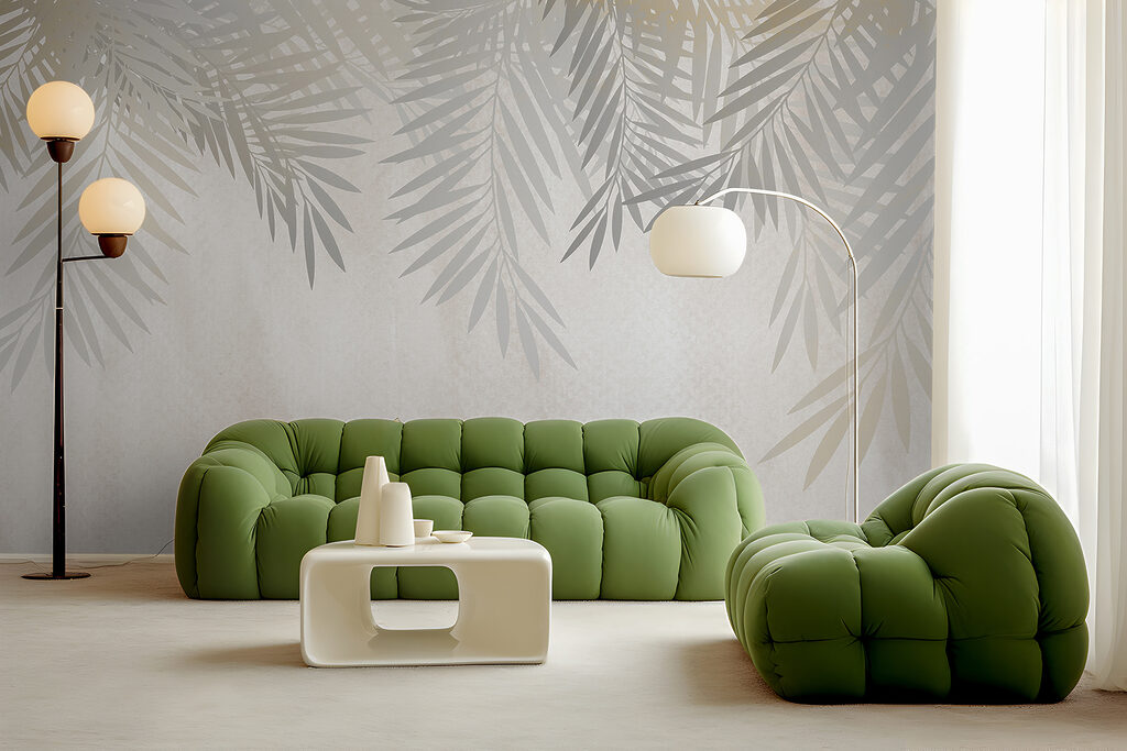 Pale palm fronds — interior 5