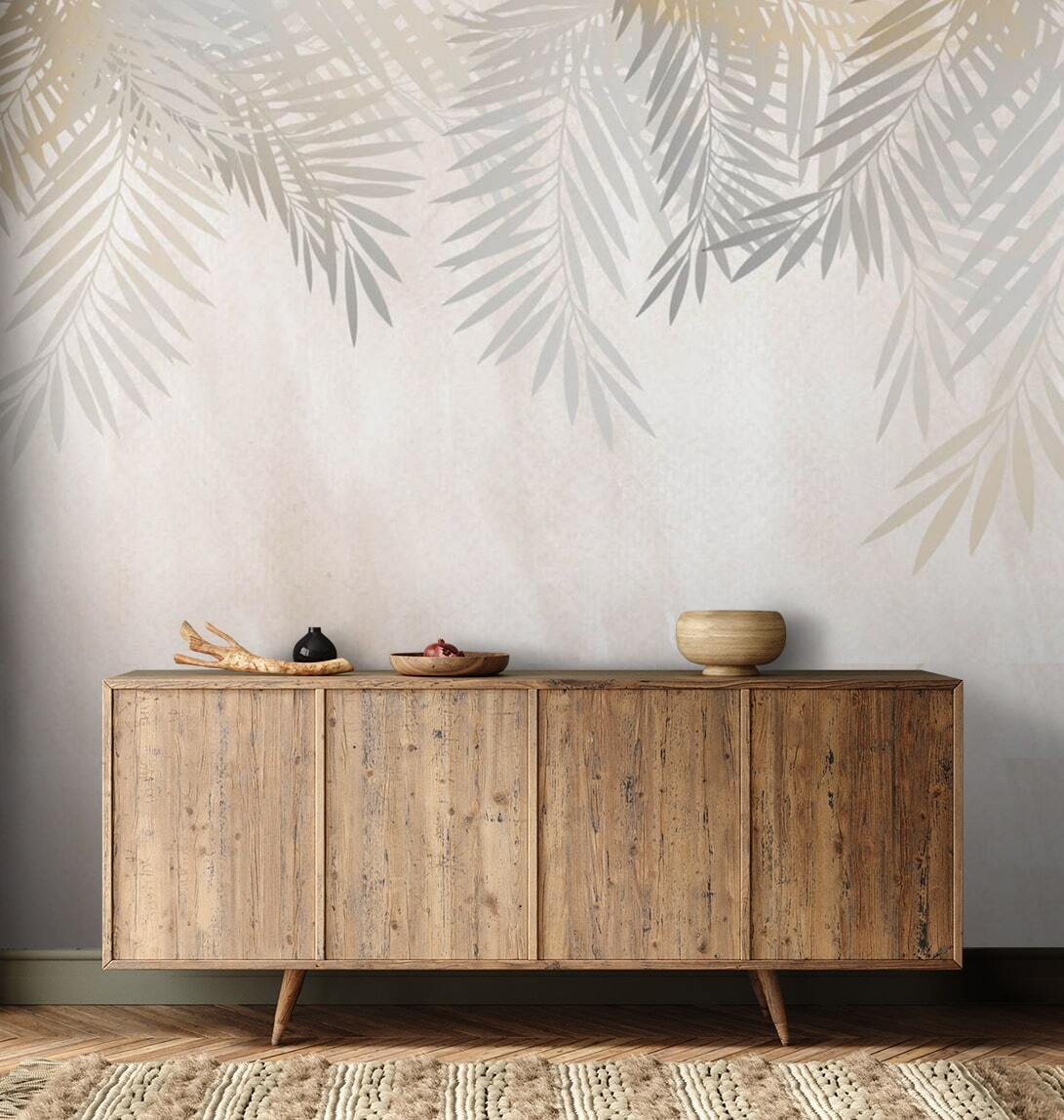 Pale palm fronds — interior 3