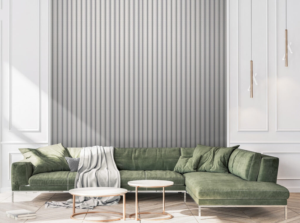White ridges in rows — interior 4