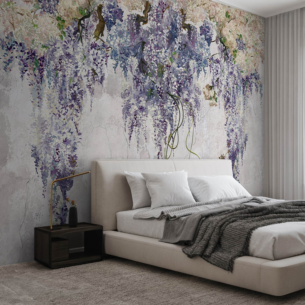 Purple flower clusters — interior 2