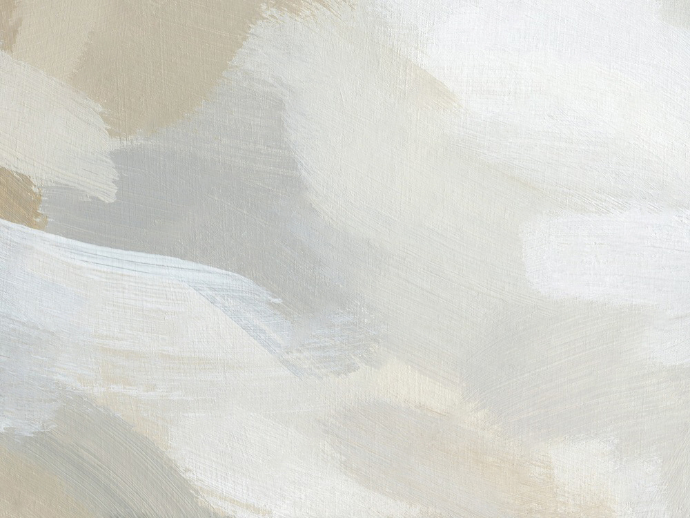 Broad brushstrokes in grey — full design