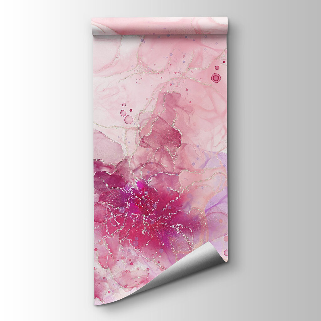 Pink abstract flower — product view