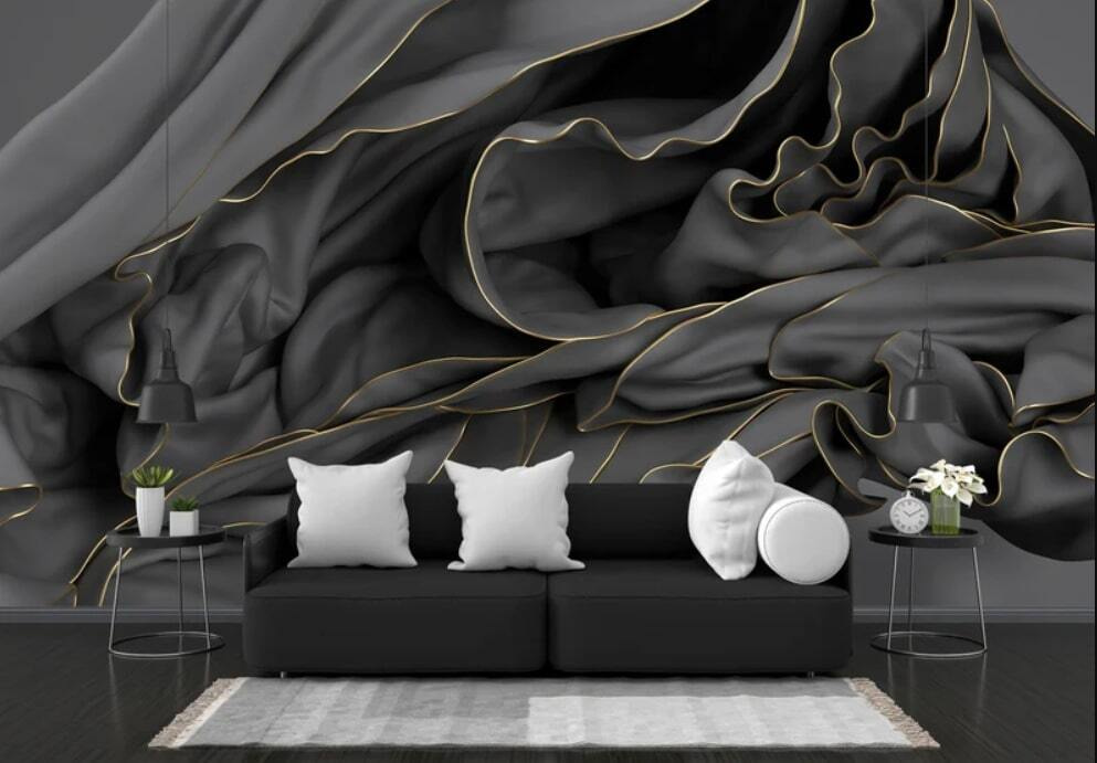 Dark folds, gold edges — interior 1