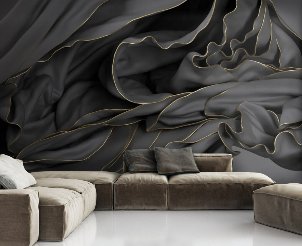 Dark folds, gold edges — interior 2