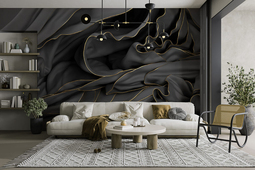 Dark folds, gold edges — interior 4