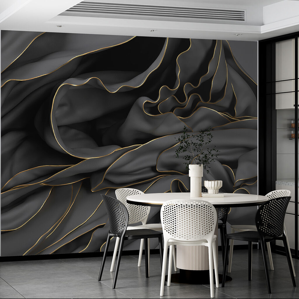 Dark folds, gold edges — interior 5