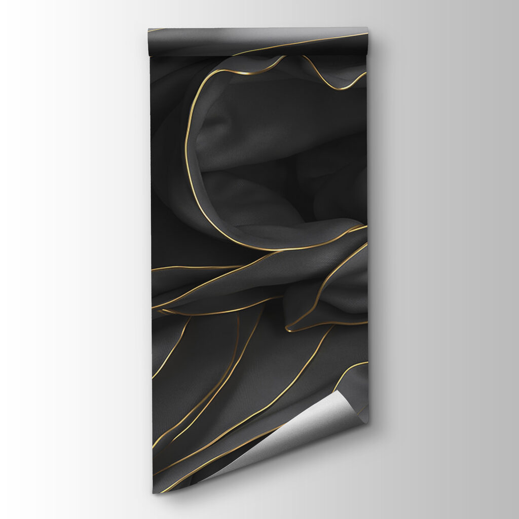 Dark folds, gold edges — product view
