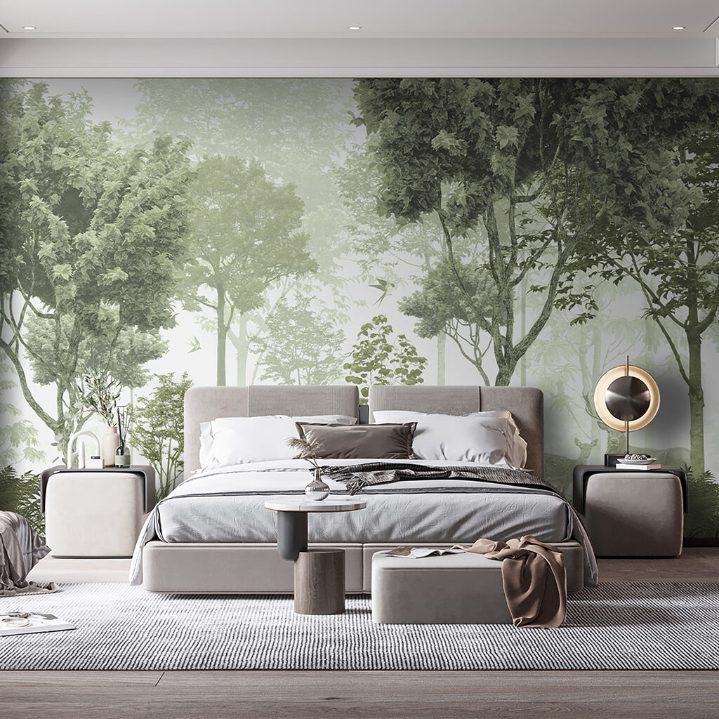 Forest Layers in an interior