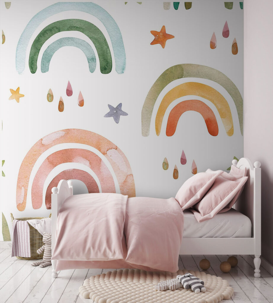 Rainbows, stars and drops — interior 1