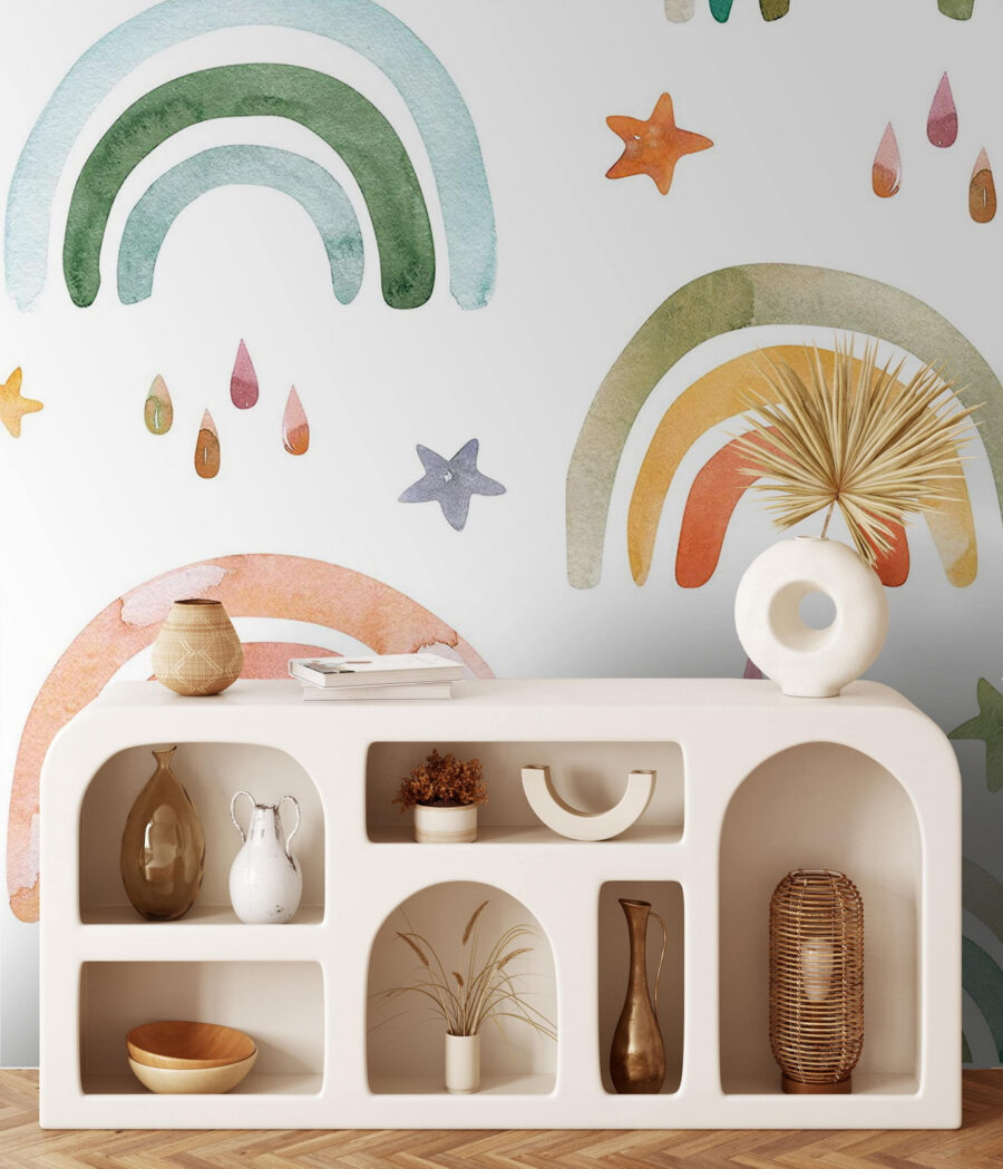 Rainbows, stars and drops — interior 3