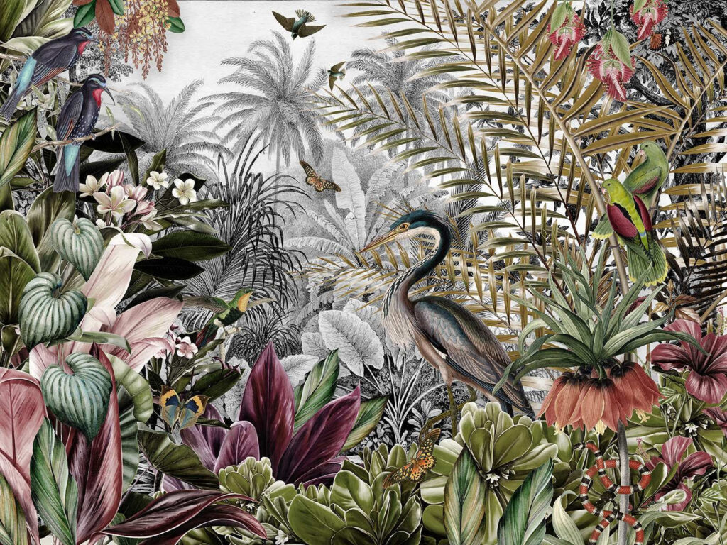 Birds in the Jungle — full design