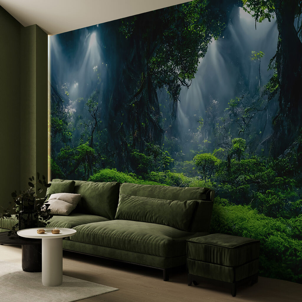 Light through jungle gloom — interior 4