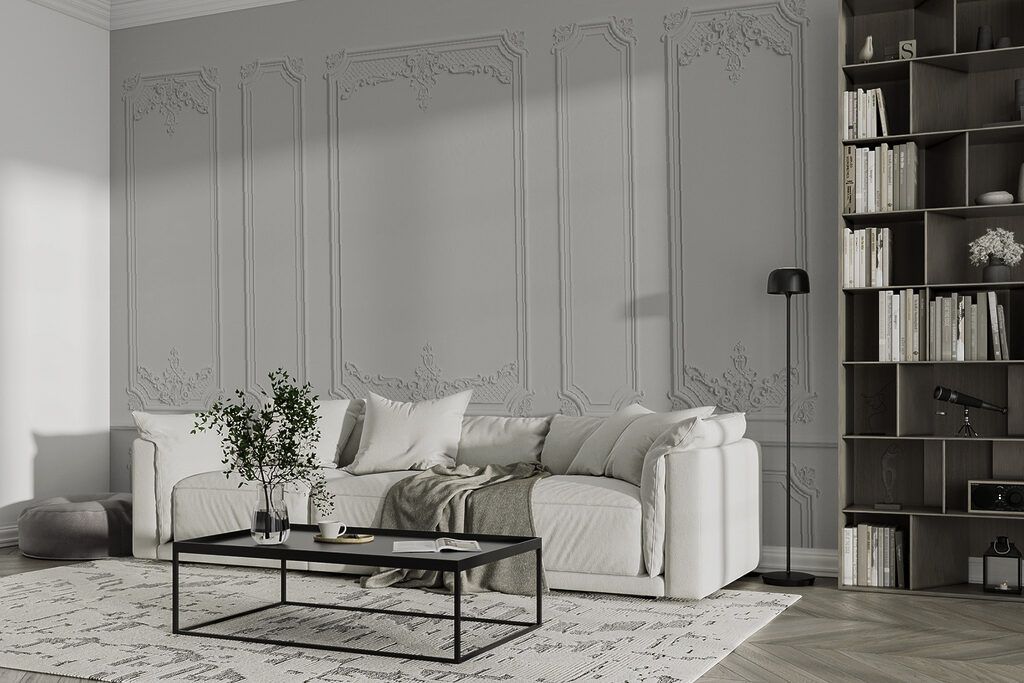Panelling in two rows — interior 4