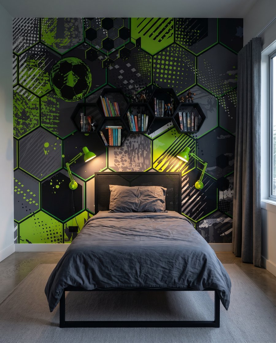 Football Hexagons — interior 5