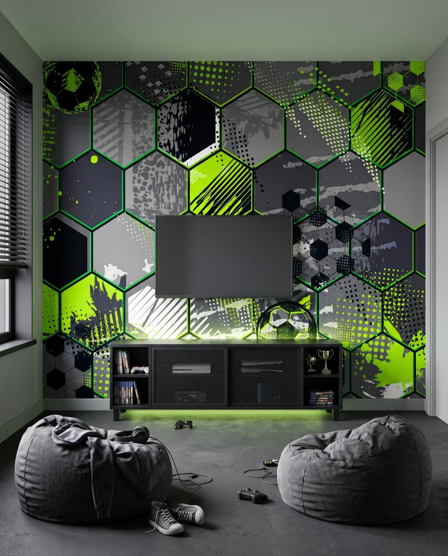 Football Hexagons — interior 6