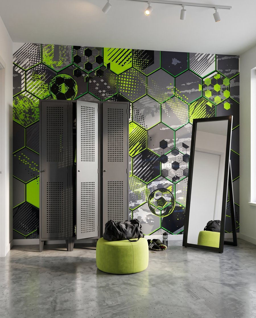 Football Hexagons — interior 7