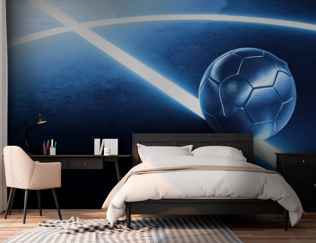 Ball between light lines — interior 2