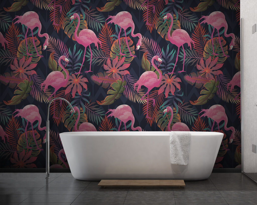 Flamingo Tapestry — interior 2