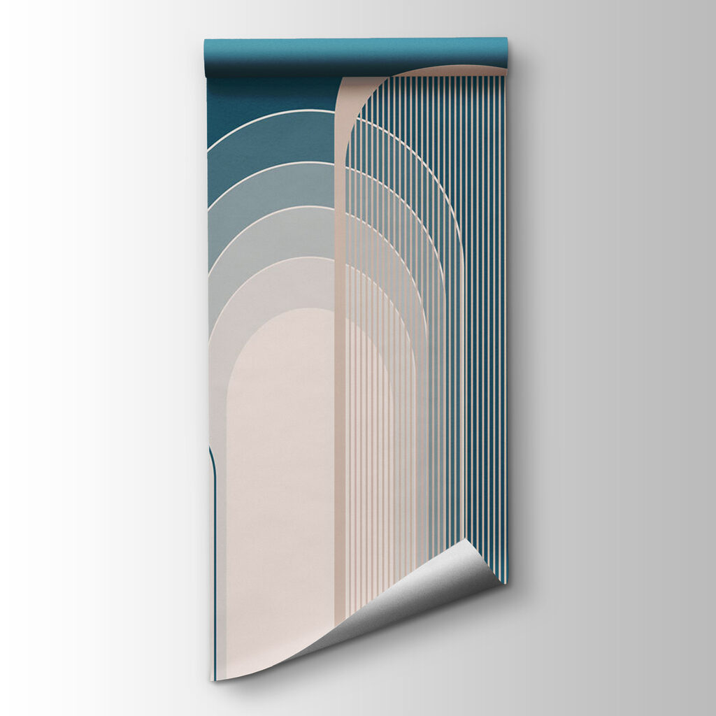 Pastel arches in strips — product view