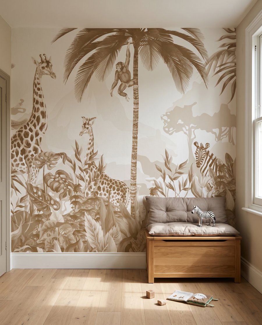 Leopards Among Palms — interior 5