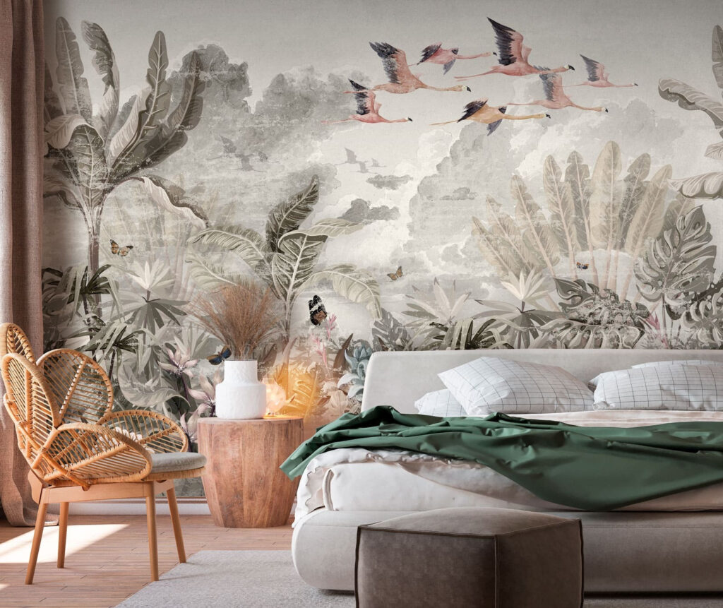 Tropical Flight in an interior