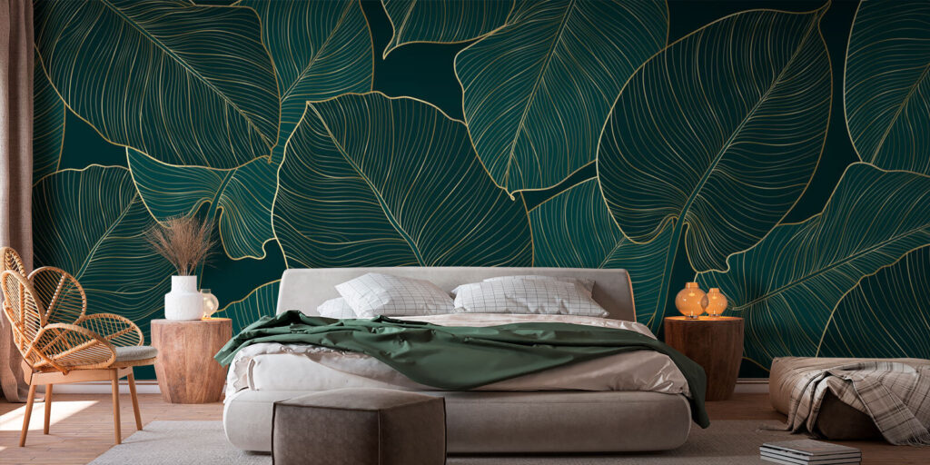 Gold leaf veins — interior 1