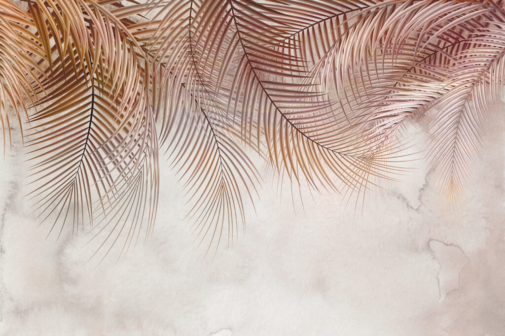 Palm Frond Cascade — full design