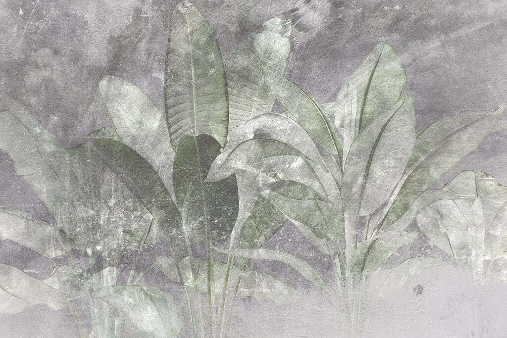 Leaves on Weathered Stone — full design