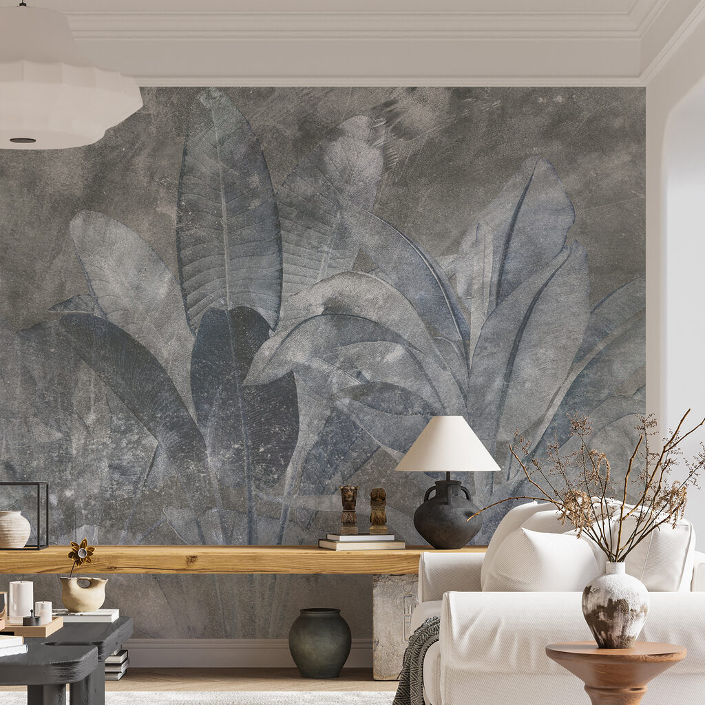 Leaves on Weathered Stone — interior 3