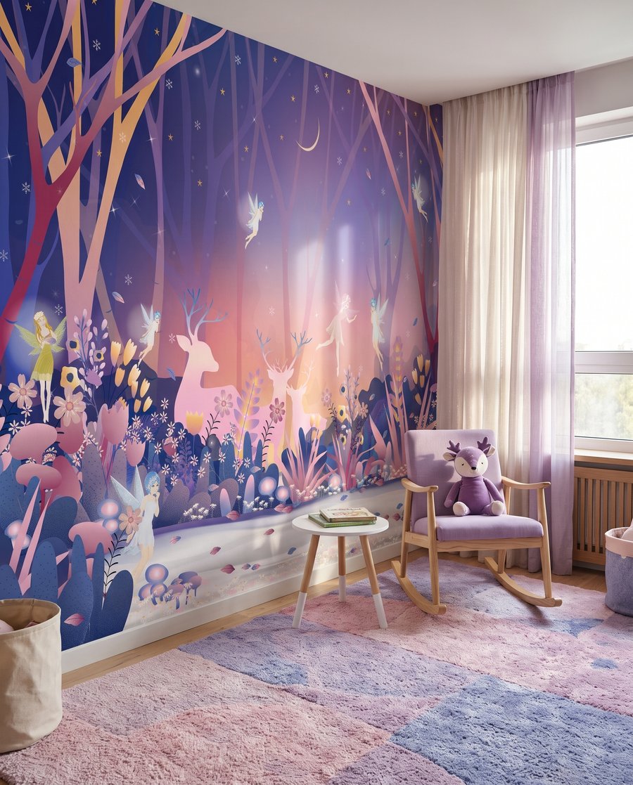 Fairy Forest Evening in an interior