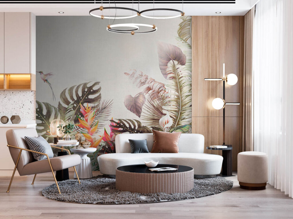 Blooms along the base — interior 3