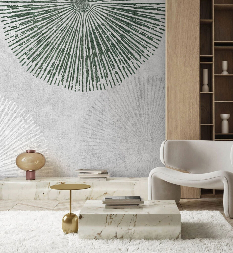 Circles of fine rays — interior 1