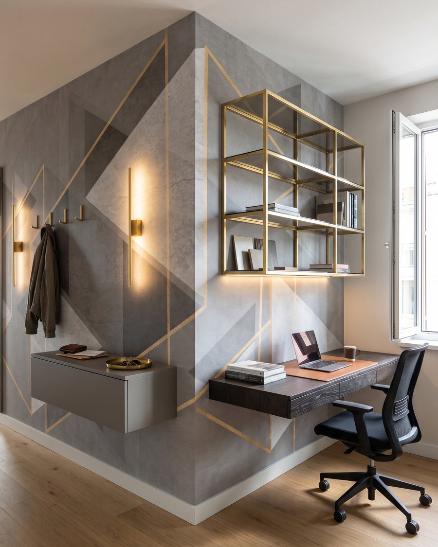 Outlined Geometry — interior 7