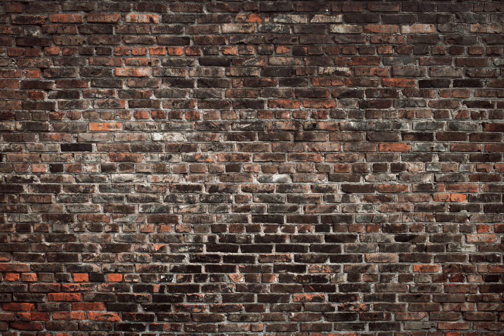 Weathered brick pattern — full design