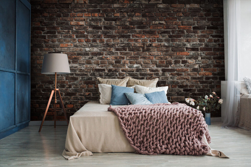 Weathered brick pattern — interior 2