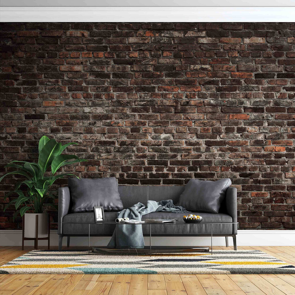 Weathered brick pattern — interior 5